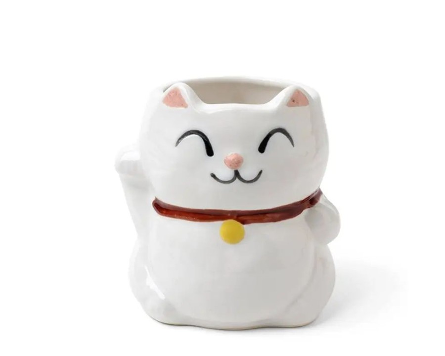 Whimsy Miya Company Cups/Mugs | Mug Cat White